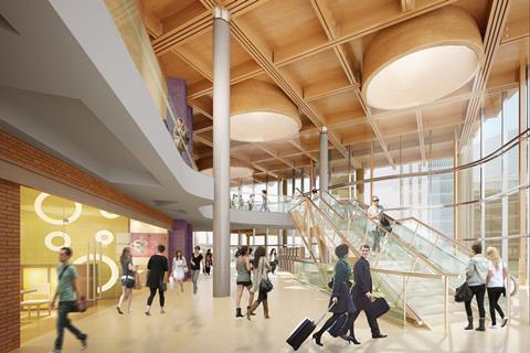 Design for Northampton Station by BDP